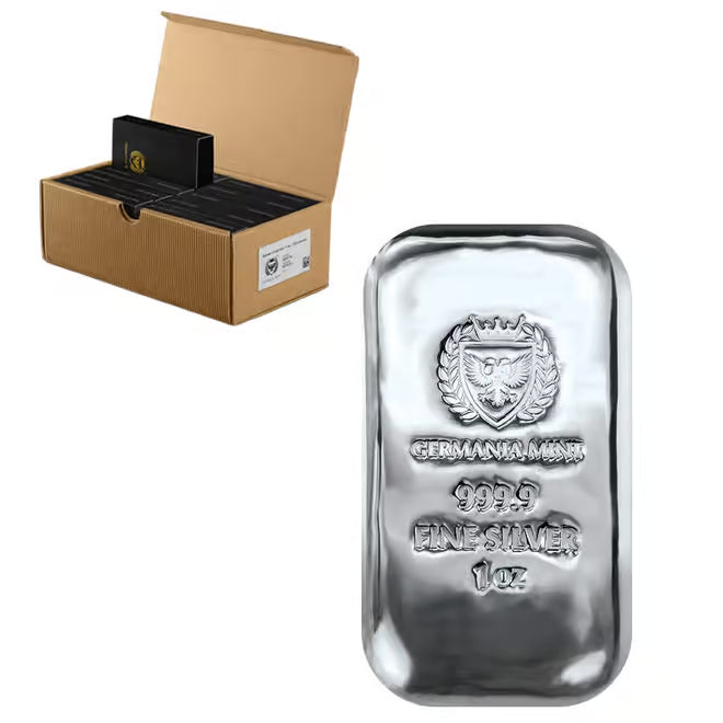 1 oz Germania Mint Silver Bar