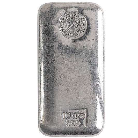 10 oz Perth Mint Silver  Bar
