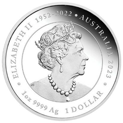 2023 $1 Australian Quokka 1oz Silver Proof Coloured Coin