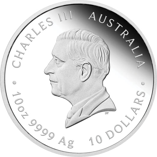 2025 Beth Zaiken Collection - The Koala 10oz Silver Proof Ultra High Relief Coin
