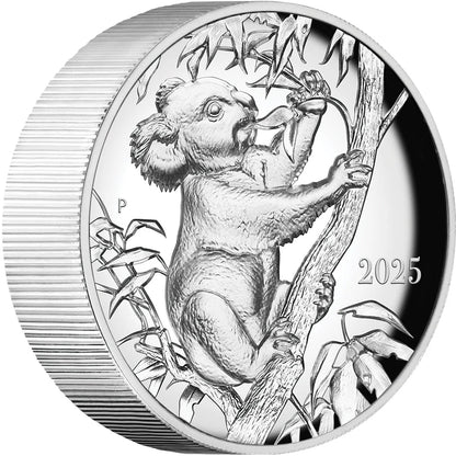 2025 Beth Zaiken Collection - The Koala 10oz Silver Proof Ultra High Relief Coin