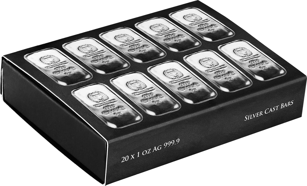 1 oz Germania Mint Silver Bar