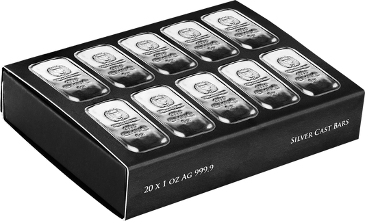 1 oz Germania Mint Silver Bar