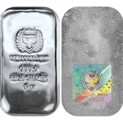 1 oz Germania Mint Silver Bar