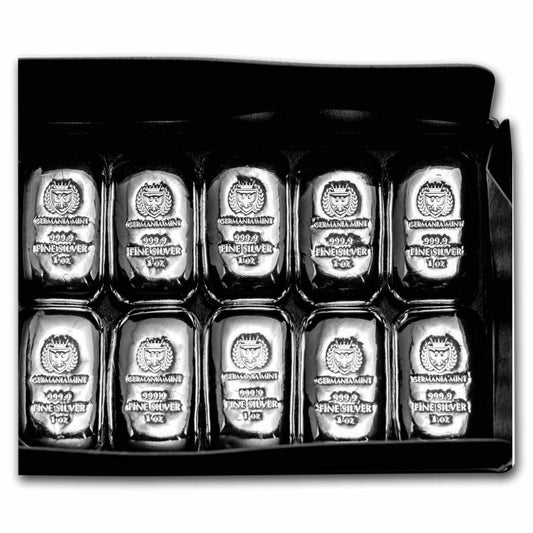 1 oz Germania Mint Silver Bar