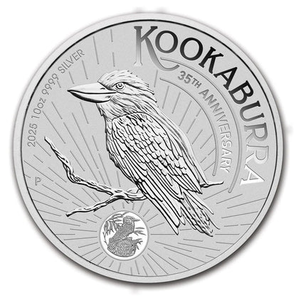 2025 Australia 10 oz Silver Kookaburra BU