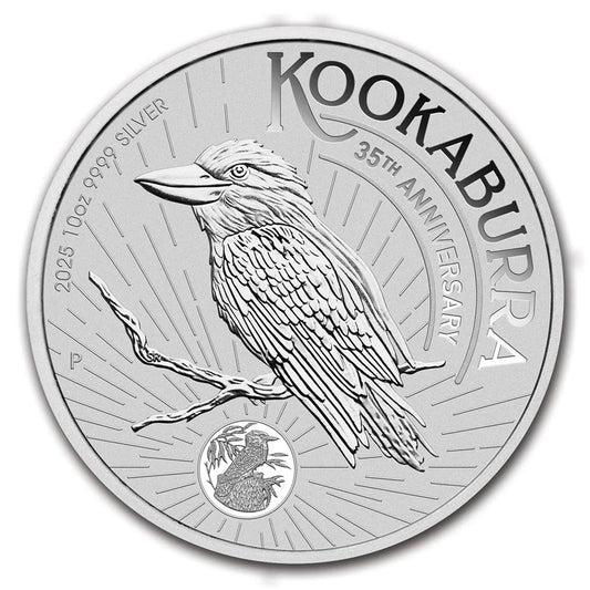 2025 Australia 10 oz Silver Kookaburra BU