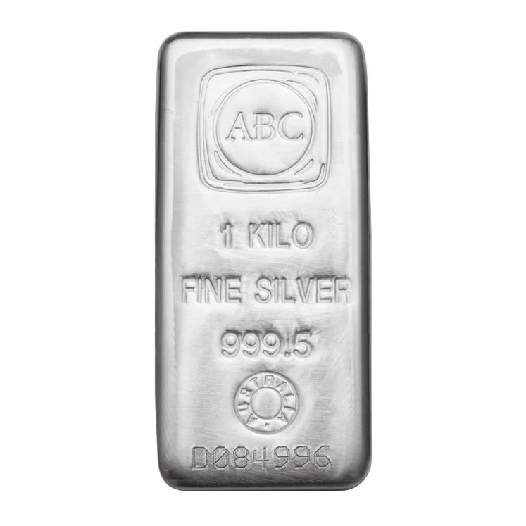 ABC 1kg Silver bars