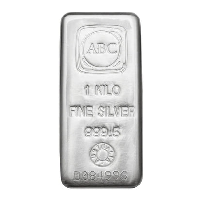 ABC 1kg Silver bars