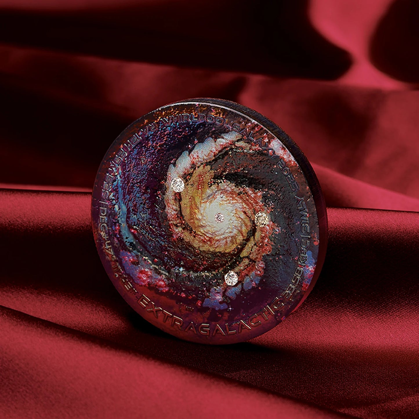 2025 Extragalactic 5oz Silver Patinaed Coloured Coin