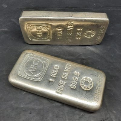 ABC 1kg Silver bars