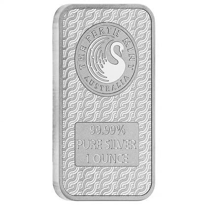 1 oz Perth Mint Lunar Dragon Silver Bar