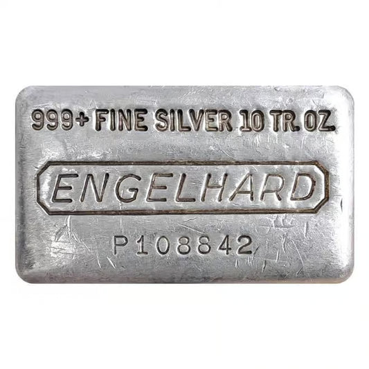 10 oz Engelhard Silver Bar